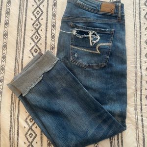 American Eagle tomgirl capris